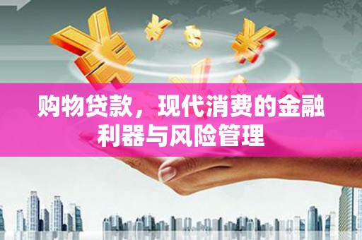 民和购物贷款，现代消费的金融利器与风险管理
