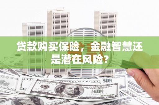 民和贷款购买保险，金融智慧还是潜在风险？