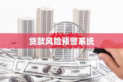 民和贷款风险预警系统