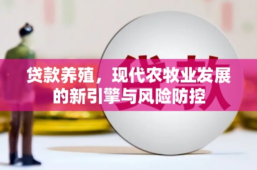 民和贷款养殖，现代农牧业发展的新引擎与风险防控