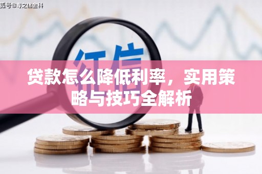民和贷款怎么降低利率，实用策略与技巧全解析