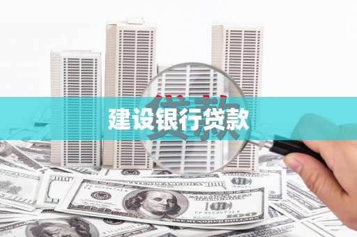 民和建设银行贷款