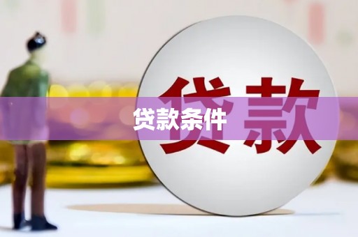 民和贷款条件