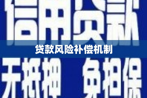 民和贷款风险补偿机制