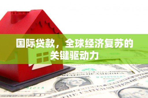 民和国际贷款，全球经济复苏的关键驱动力