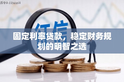民和固定利率贷款，稳定财务规划的明智之选