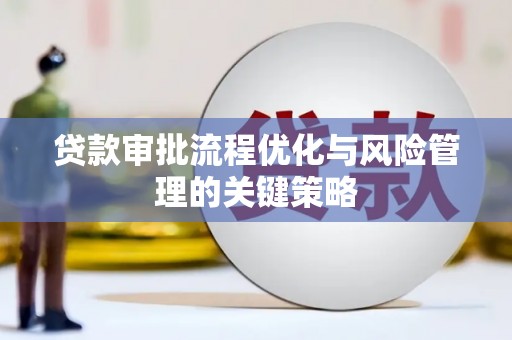 民和贷款审批流程优化与风险管理的关键策略