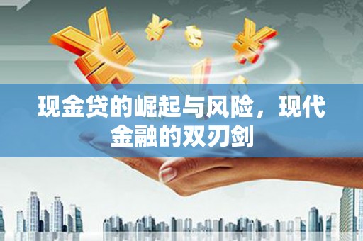 民和现金贷的崛起与风险，现代金融的双刃剑