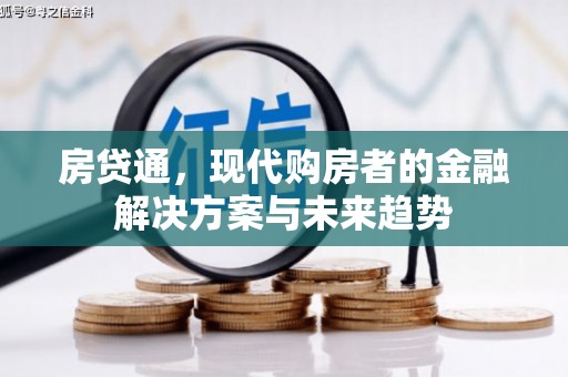 民和房贷通，现代购房者的金融解决方案与未来趋势