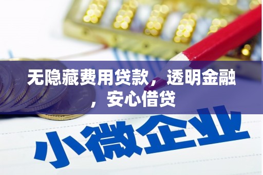 民和无隐藏费用贷款，透明金融，安心借贷