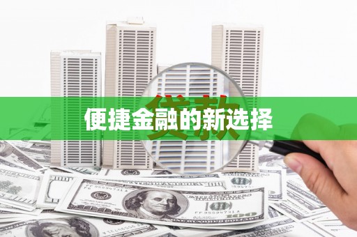 民和便捷金融的新选择