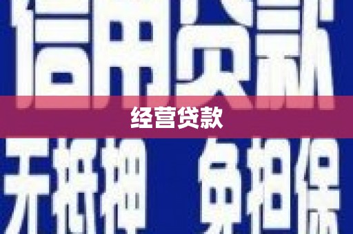 民和经营贷款