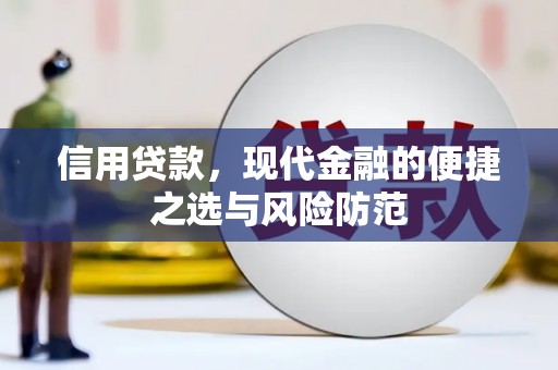 民和信用贷款，现代金融的便捷之选与风险防范