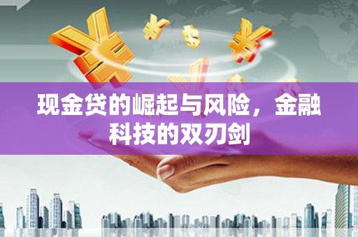 民和现金贷的崛起与风险，金融科技的双刃剑