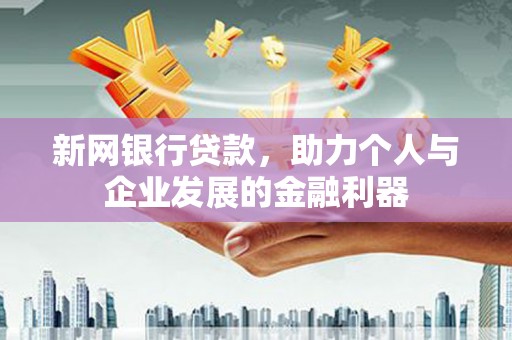 民和新网银行贷款，助力个人与企业发展的金融利器