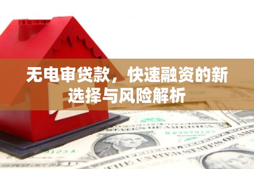 民和无电审贷款，快速融资的新选择与风险解析