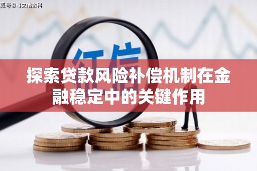 民和探索贷款风险补偿机制在金融稳定中的关键作用