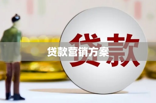 民和贷款营销方案