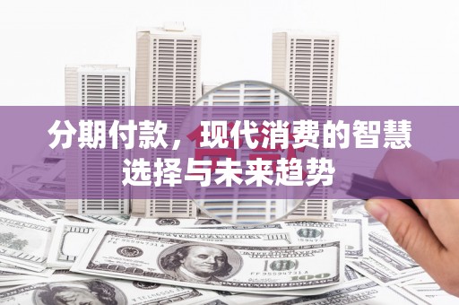 民和分期付款，现代消费的智慧选择与未来趋势