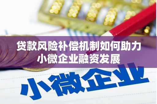 民和贷款风险补偿机制如何助力小微企业融资发展