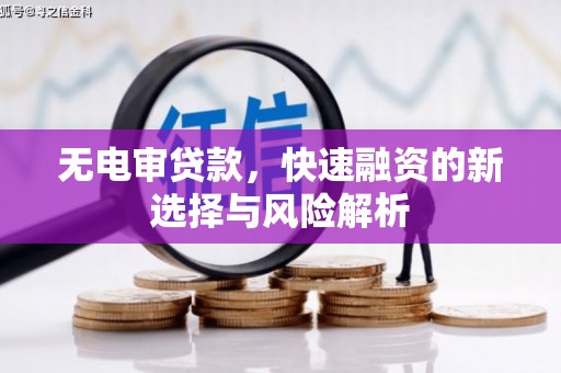民和无电审贷款，快速融资的新选择与风险解析