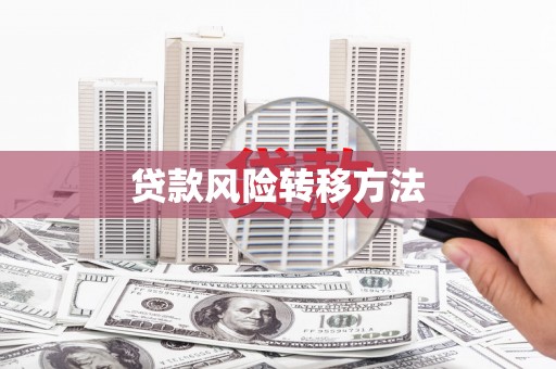 民和贷款风险转移方法