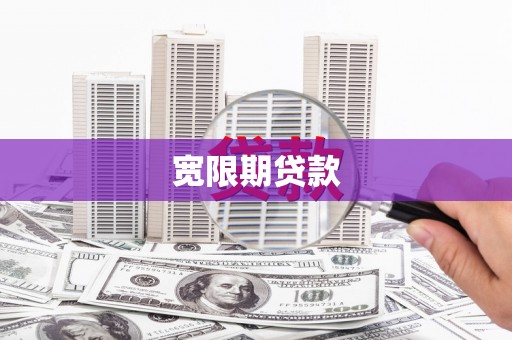民和宽限期贷款