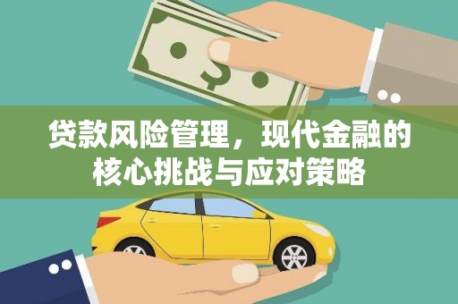 民和贷款风险管理，现代金融的核心挑战与应对策略