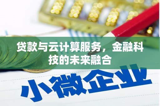 民和贷款与云计算服务，金融科技的未来融合