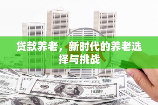 民和贷款养老，新时代的养老选择与挑战