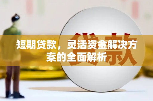 民和短期贷款，灵活资金解决方案的全面解析