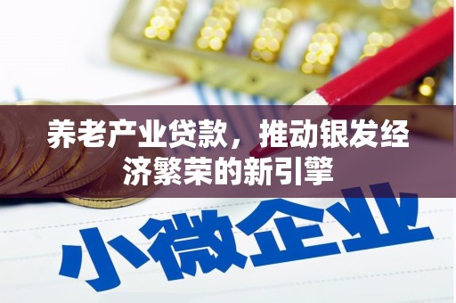 民和养老产业贷款，推动银发经济繁荣的新引擎