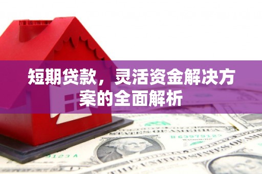 民和短期贷款，灵活资金解决方案的全面解析