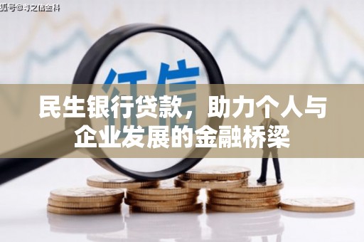 民和民生银行贷款，助力个人与企业发展的金融桥梁