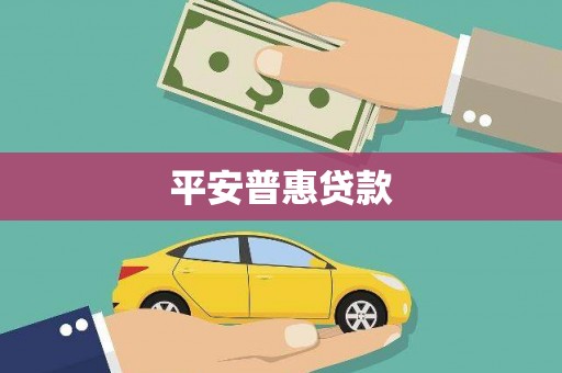 民和平安普惠贷款