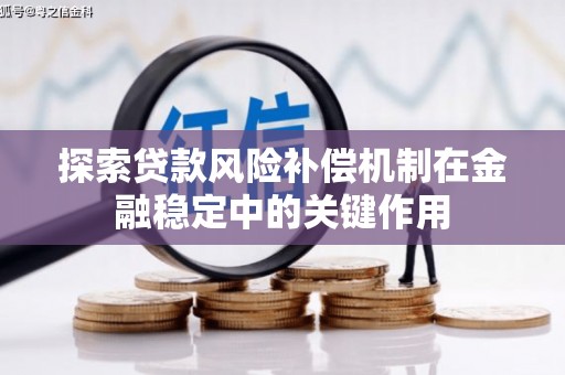 民和探索贷款风险补偿机制在金融稳定中的关键作用