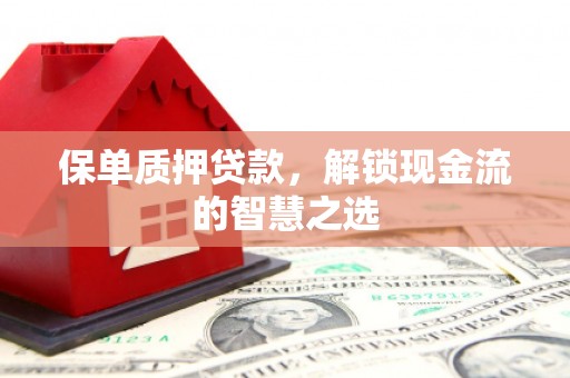 民和保单质押贷款，解锁现金流的智慧之选