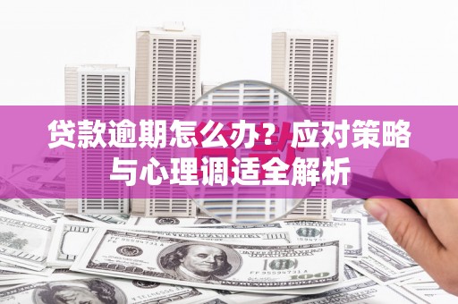 民和贷款逾期怎么办？应对策略与心理调适全解析