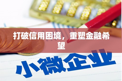 民和打破信用困境，重塑金融希望